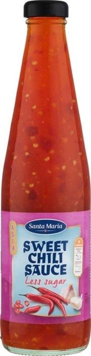 Santa Maria Sweet Chili Less Sugar chili sauce 500 ml - Soposopo