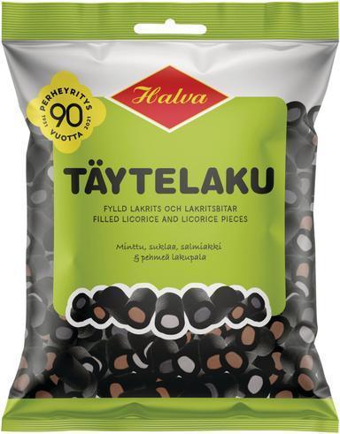 Halva Licorice Mix 400g - Mint, Chocolate & Salmiakki - Soposopo