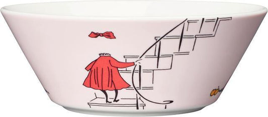 Moomin Arabia Moomin Bowl Ninny 15cm Powder - Soposopo
