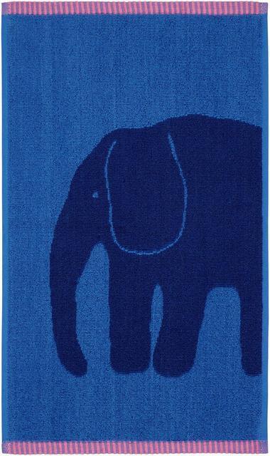 Finlayson hand towel 2 Elefantti Vapaa 30x50 cm blue/pink - Soposopo