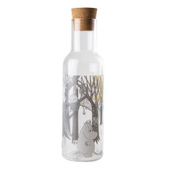 Moomin Forest Glass Bottle 1L - Soposopo