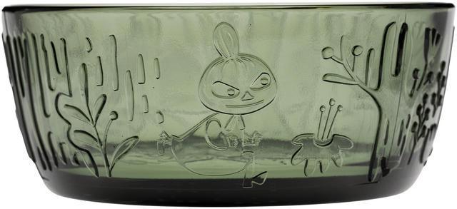 Moomin Arabia Finland Moomin Bowl 35cl Pine Green - Soposopo