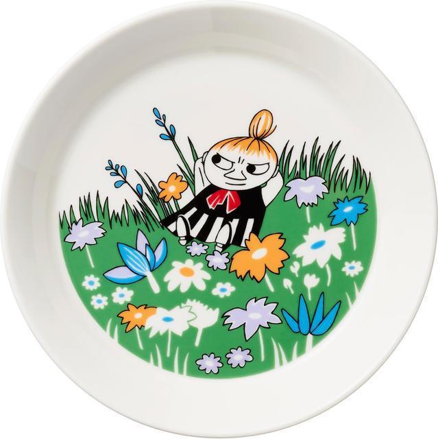Moomin Arabia Moomin Plate Little My in Meadow 19cm - Soposopo