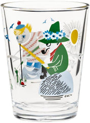 Moomin Arabia Finland Moomin Drinking Glass 22cl Fishing - Soposopo