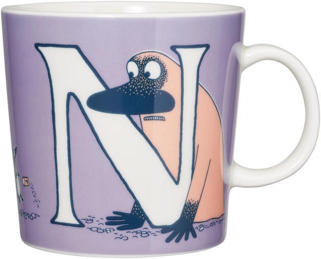 Moomin Arabia Finland Moomin Mug 0.4L ABC N - Soposopo