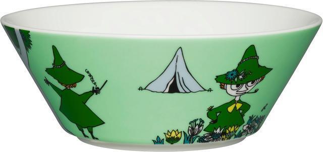 Moomin Arabia Bowl Snufkin 15cm - Soposopo