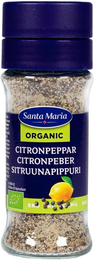 Santa Maria 60G Lemon Pepper Organic - Soposopo