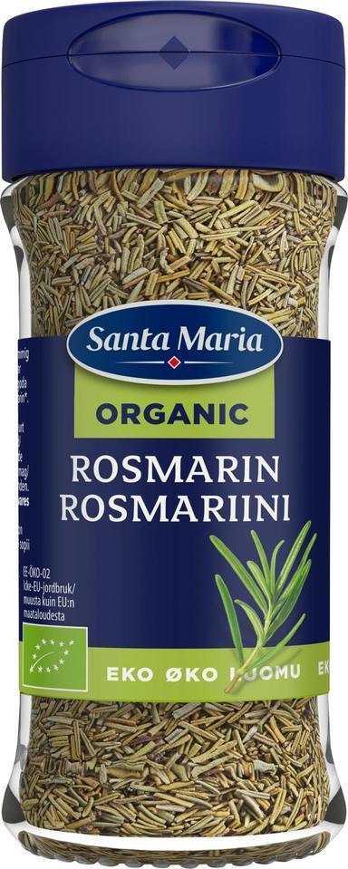 Santa Maria Rosemary Organic. jar 19g - Soposopo
