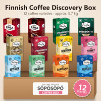 Paulig Coffee Mix Set 12 Packungen Filter Blend gemahlener Kaffee