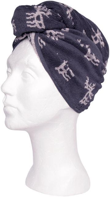 Pikkupuoti hair towel Poro 60x25 cm gray - Soposopo