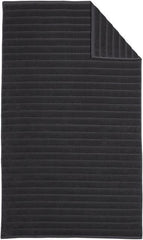 RATIA Texture Bath Towel Dark Grey 100x160 cm 100% Cotton - Soposopo