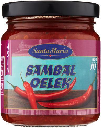 Santa Maria 200G Sambal Oelek Chilli Paste - Soposopo