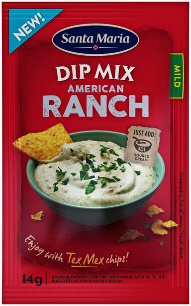 Santa Maria Dip Mix American Ranch seasoning 14 g - Soposopo