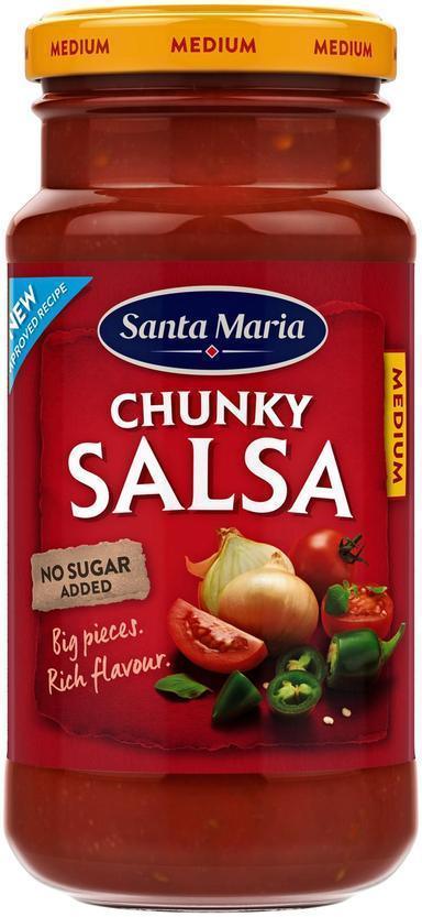 Santa Maria 230G Chunky Salsa Medium - Soposopo
