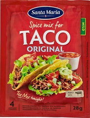Santa Maria Taco Spice Mix seasoning for minced meat 28 g - Soposopo