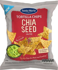 Santa Maria Tortilla Chips Chia Seed 130G - Soposopo