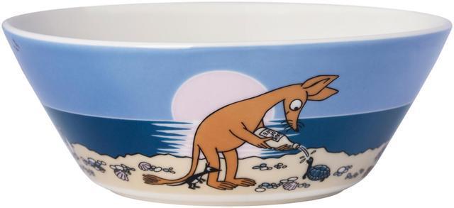 Moomin Arabia Finland Moomin Bowl 15cm Sniff at Beach - Soposopo