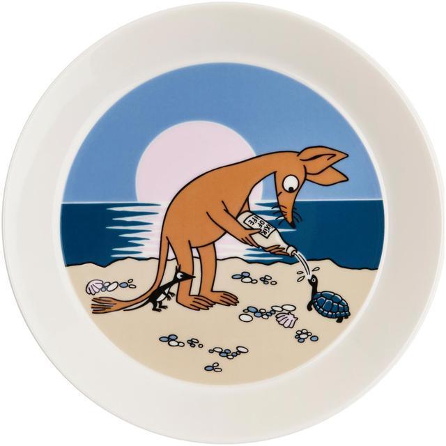 Moomin Arabia Finland Moomin Plate 19cm Sniff at Beach - Soposopo