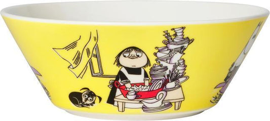 Moomin Arabia Moomin Bowl Misa 15cm Yellow - Soposopo