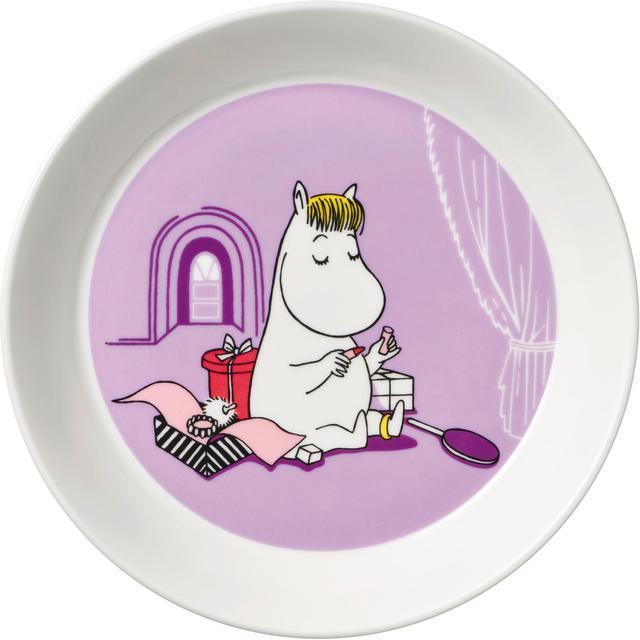 Moomin Arabia Moomin Plate Snorkmaiden 19cm Purple - Soposopo