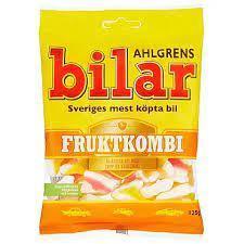 Cloetta Ahlgrens Bilar Fruit Combi Candy 125g 4.4oz - Soposopo