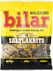 Cloetta Ahlgrens Bilar Saltlakrits Salted Liquorice Candy 100g 3.5oz - Soposopo