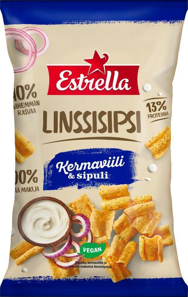 Estrella Lentil Breadcrumbs Creamy Caviar & Onion 110g - Soposopo