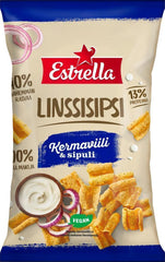 Estrella Lentil Breadcrumbs Creamy Caviar & Onion 110g - Soposopo