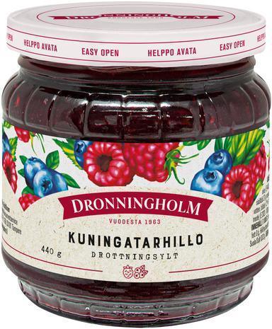 Dronningholm Strawberry-vanilla jam 440g 15.5oz - Soposopo