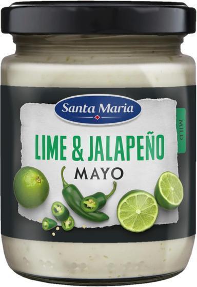 Santa Maria 140G Lime Jalapeño Mayo - Soposopo