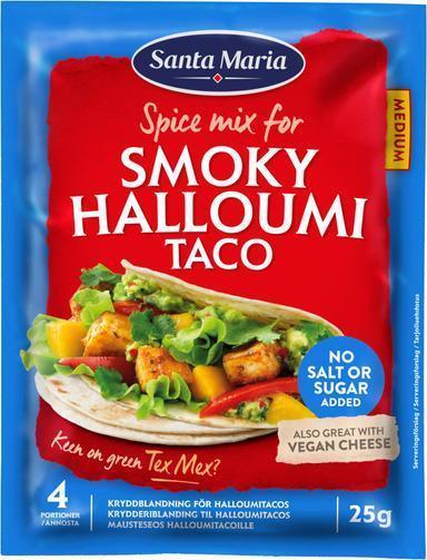 Santa Maria Halloumi Taco Spice Mix Seasoning for halloumi tacos 25g - Soposopo