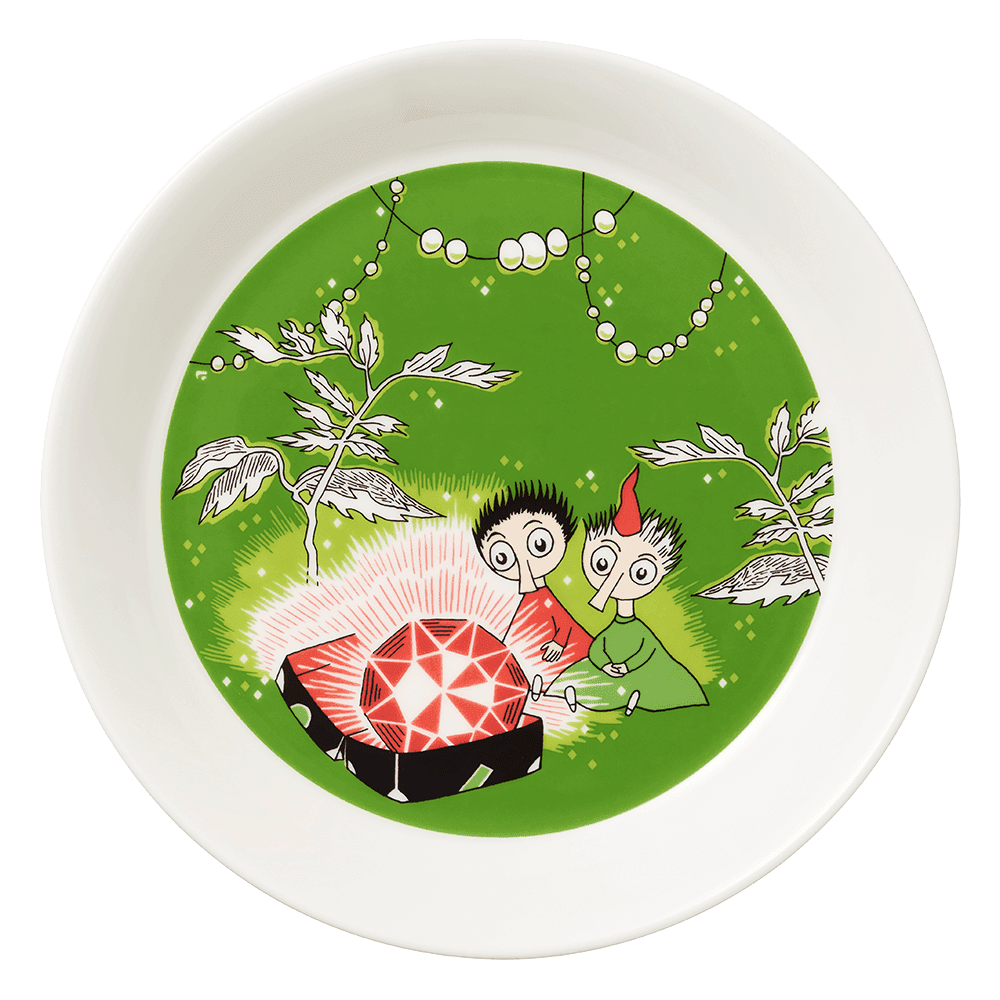 Thingumy and Bob 19cm Green Plate - Soposopo