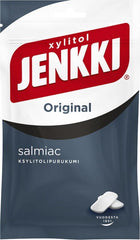 Cloetta Jenkki Salmiac Chewing Gum 100g - 3.5oz Pack - Soposopo