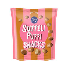 Fazer Suffeli Puffi Chocolate Snacks 160g - Corn Puffs - Soposopo