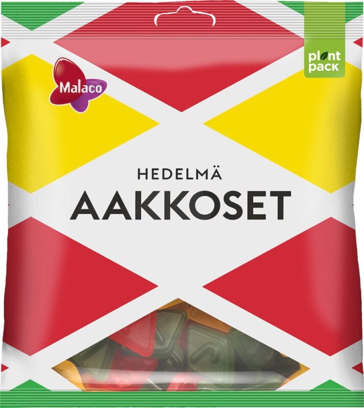 Malaco Alphabets Fruit Candy Mix 340g - Sweetish Treats - Soposopo