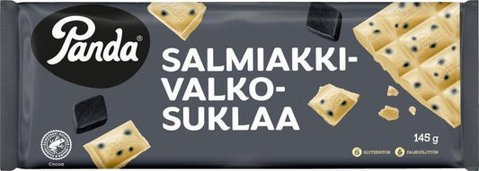 Panda salmiakki white chocolate spread 145g 5.1oz - Soposopo