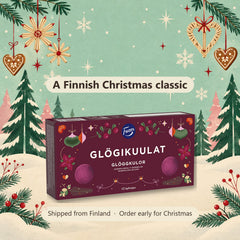 Fazer Glögikuulat 260 g - Finnish Christmas gift, shipped from Finland