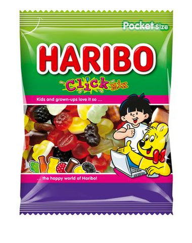 HARIBO Click Mix 80g Candy bag