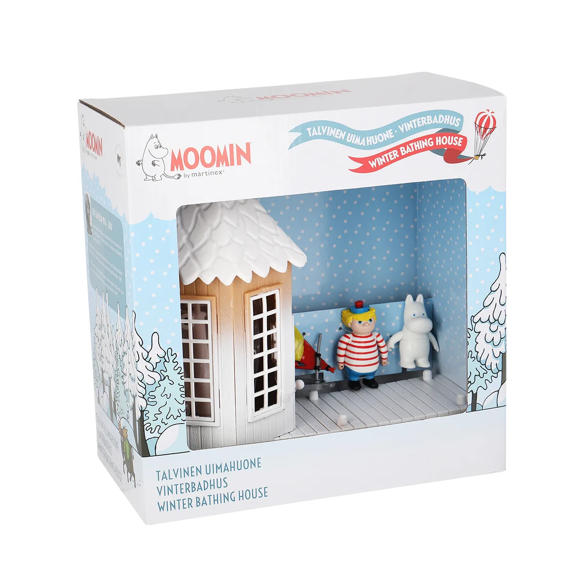 vintage moomin ❀ ムーミン 水浴び小屋 set 純正新販売 ...