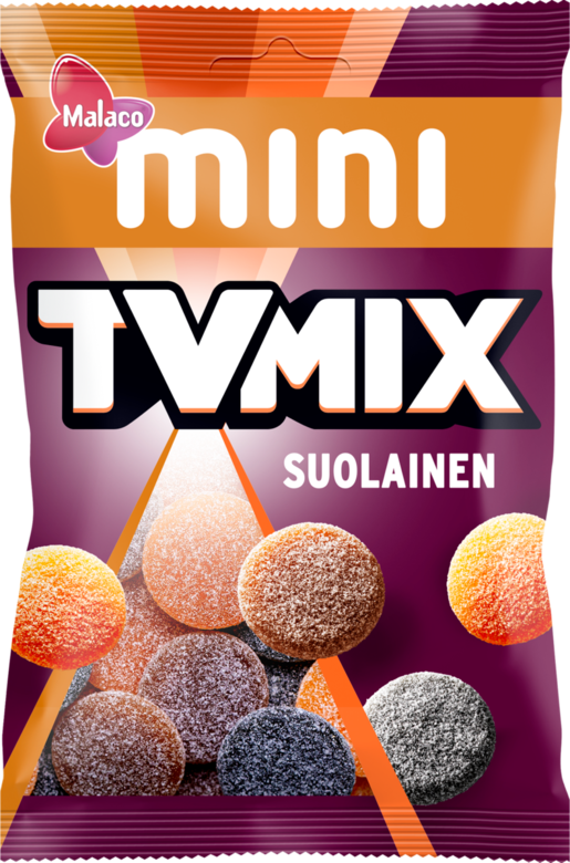 tæmme faktum væg Malaco MINI TV MIX SALT SWEET MIXTURE Candy 1 Pack of 110g 3.9oz – Soposopo