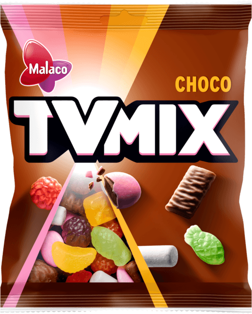 Malaco TV MIX CHOCO Gummy 1 Pack of 280g 9.9oz – Soposopo