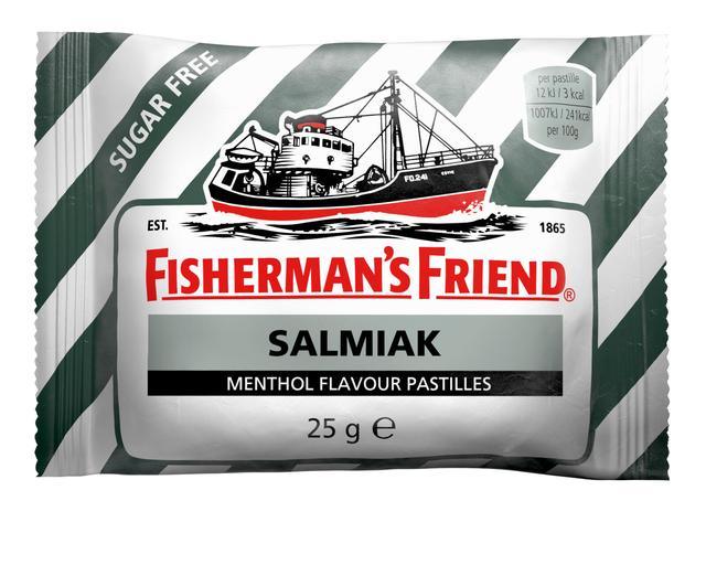 FISHERMAN'S FRIEND Sugar-Free Sakmiak Pastilles 1 Pack of 25g 2.7oz | Soposopo