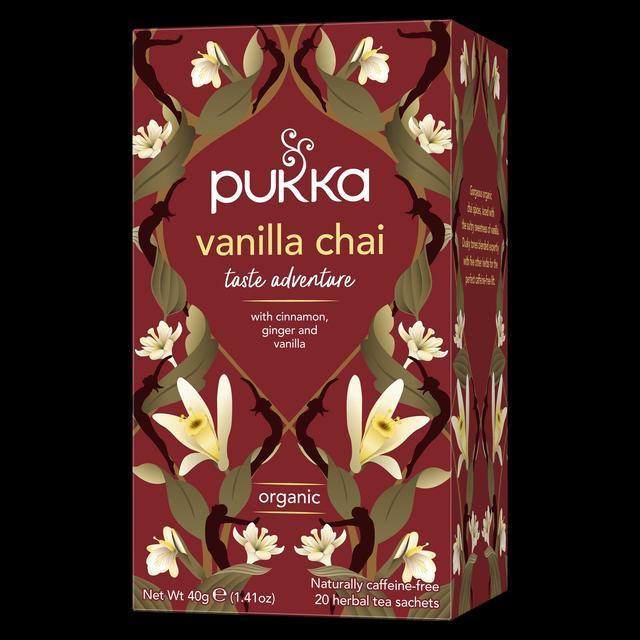 Pukka Organic Herbal  Tea Vanilla Chai Tea 1 Box of 40g 1.4oz | Soposopo