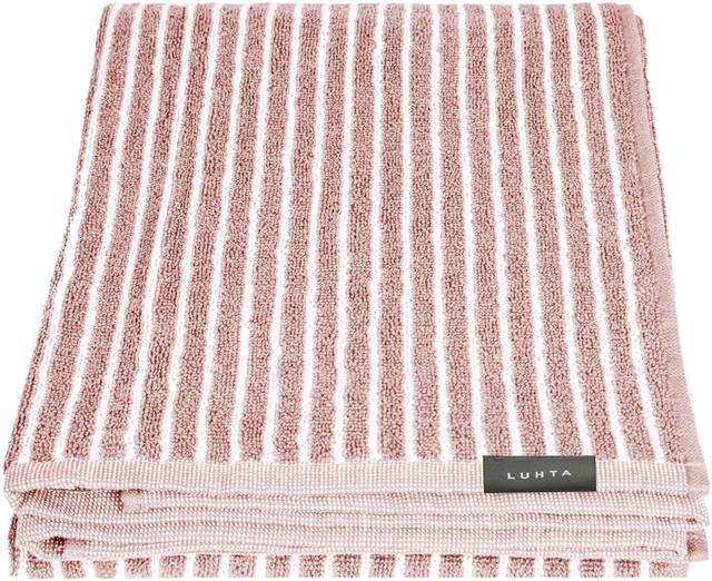 Luhta Home bath towel Luoto pink. 70x140 cm | Soposopo