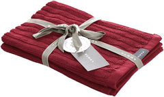 Luhta Home hand towel set Aalto 2x50x70 cm chili | Soposopo