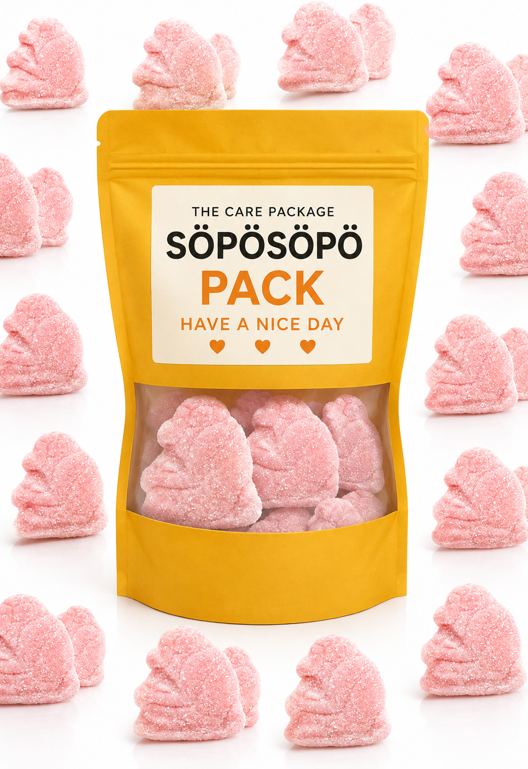 SÖPÖSÖPÖ Scandinavian Treat Pack – Sour Foam Zoo Animal Gummies 150g