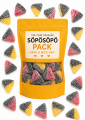 SÖPÖSÖPÖ Scandinavian Treat Pack – Fruit & Salty Liquorice Duo Gummies 150g