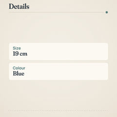 Arabia Gardeners Blue Plate 19 cm – product details