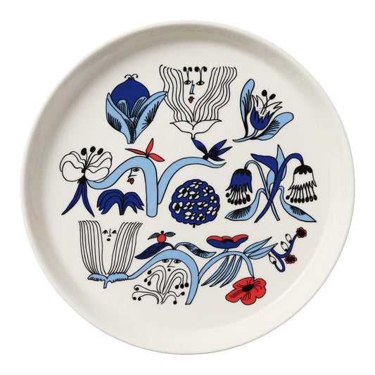 Arabia Gardeners Blue Plate 19 cm – product photo