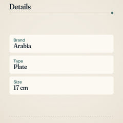 Arabia Deep Plate Paradise 17 cm – product details